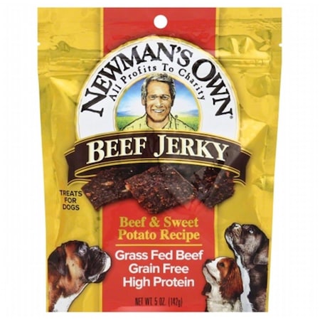 Newmans Own Organic Dog Trt Bf Jerky Bf Sweet Pt- 5 oz. 273401